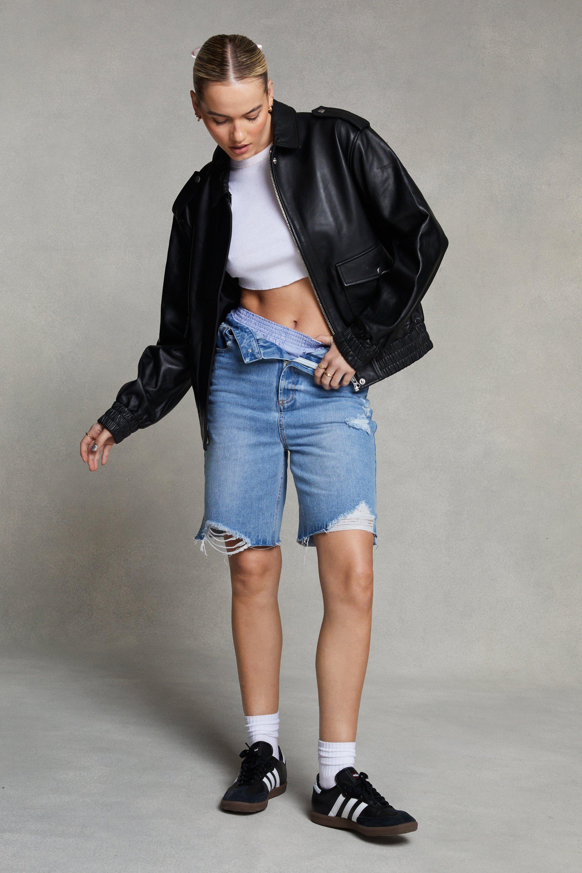 Baggy boyfriend shorts sale